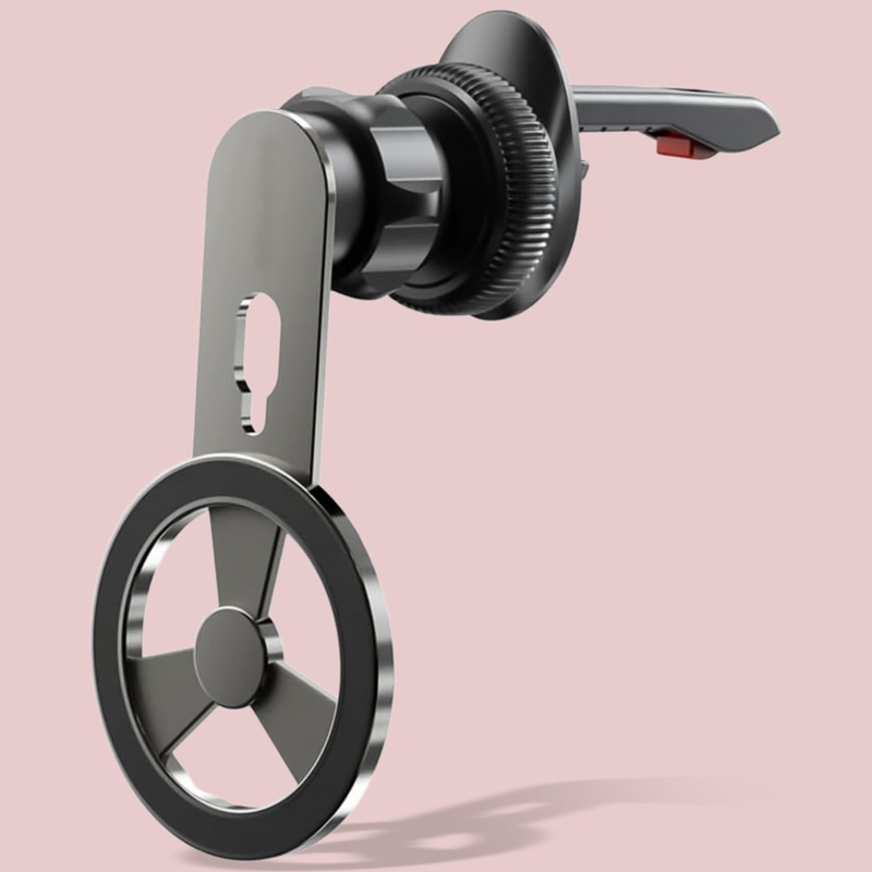 360 Rotatable & Foldable Air Vent Magnetic Phone Holder (1 Pc)