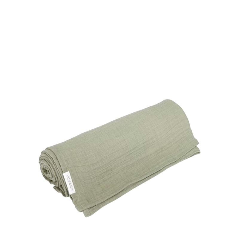 Swaddle Muslin 120cm x 120cm – Olive