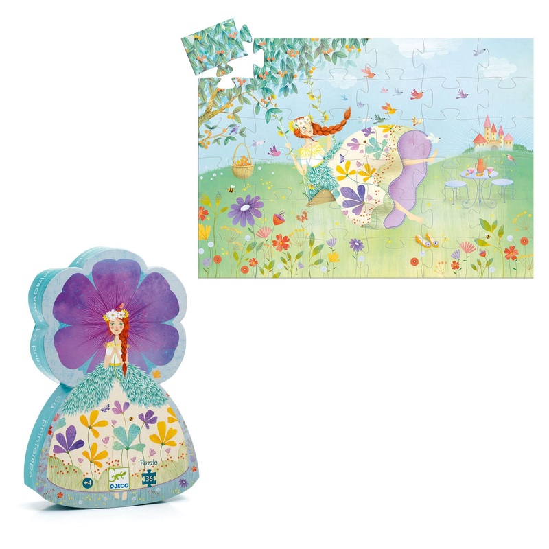 Silhouette 36 Piece Puzzle – Spring Princess