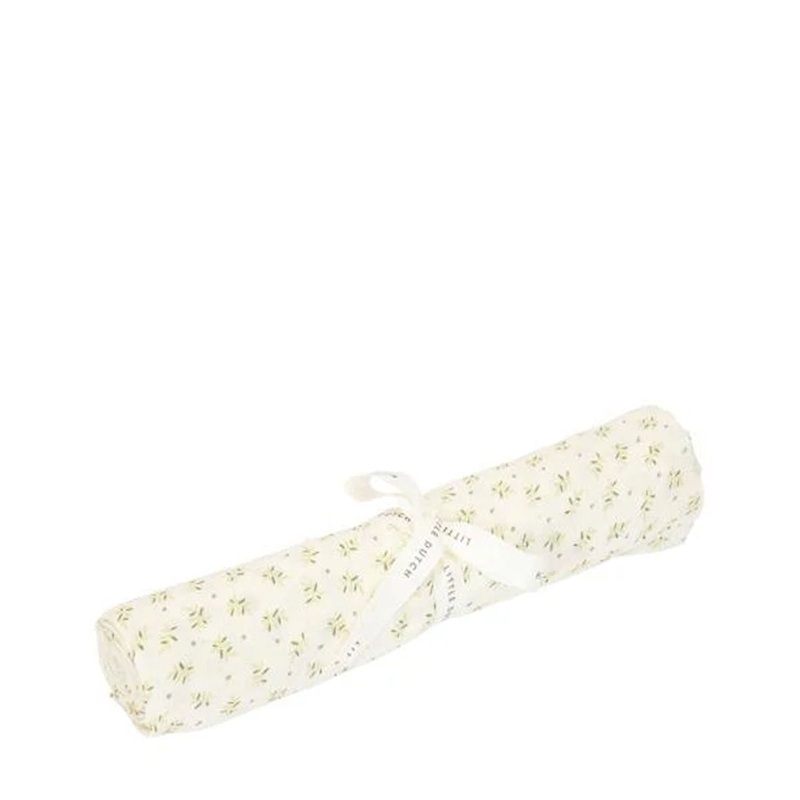 Swaddle Muslin 120cm x 120cm – Blueberry Leaves