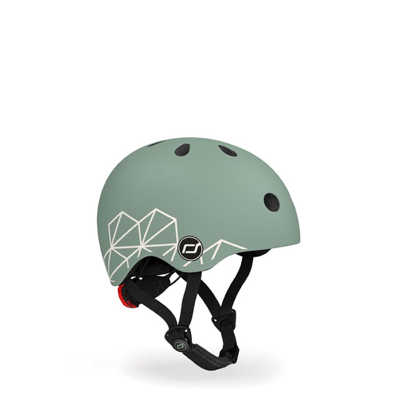 XXS-S Helmet – Green Lines