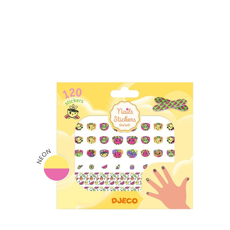 120 Nail Stickers – Boost Fruits