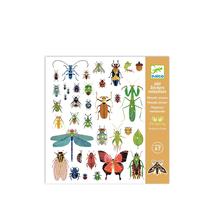 160 Stickers On Sheets – Microcosmos
