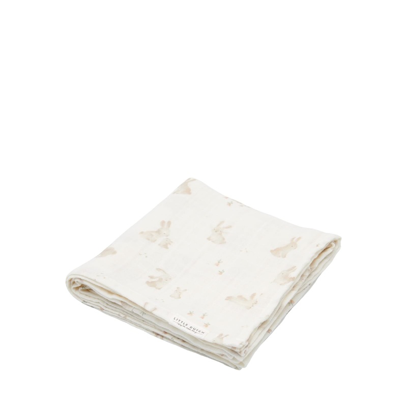 Swaddle Muslin 120cm x 120cm – Baby Bunny