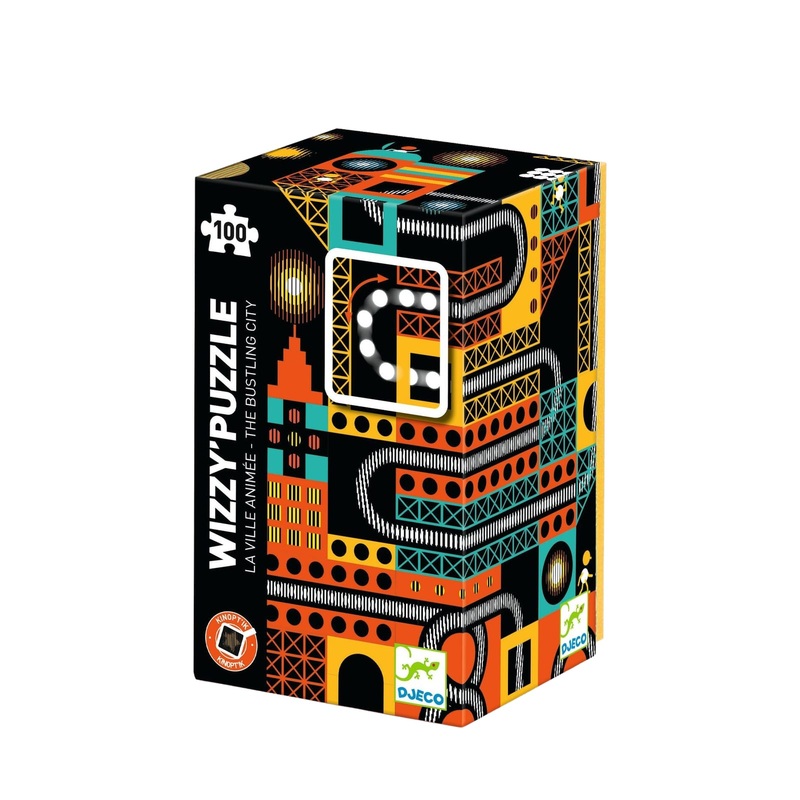 100 Piece Magic Puzzle – The Bustling City