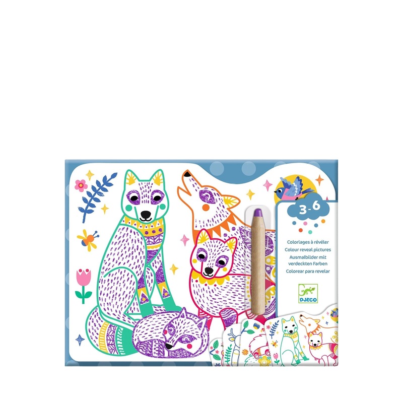 Colouring Craft Set – Forest Families