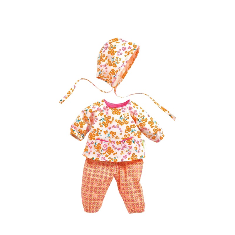 Doll Outfit Set 34cm – Hanako Print