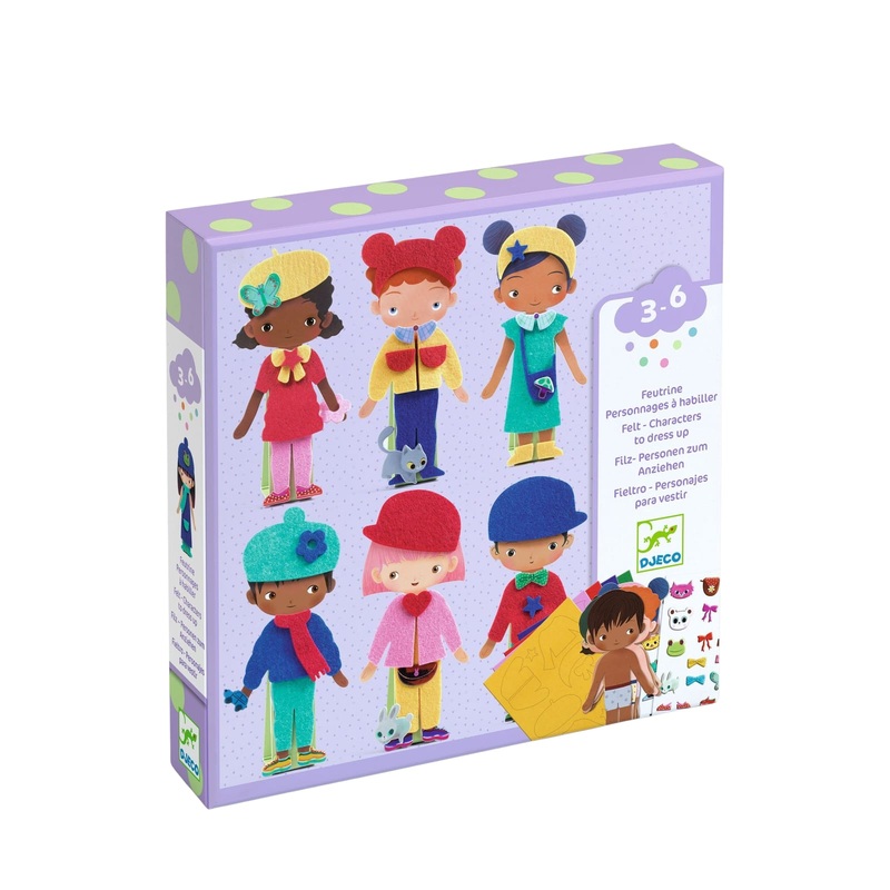 Felt Collage Craft Set – Dress Up