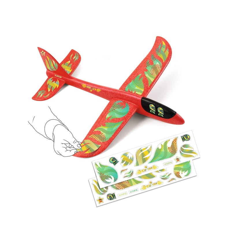 Large Foam Plane – Fire Decals
