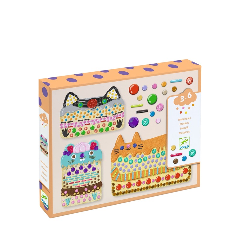 Mosaics Craft Set – Cakes and Sweets