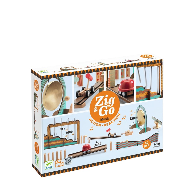 Zig and Go Construction Game – Make Music 52 Pieces