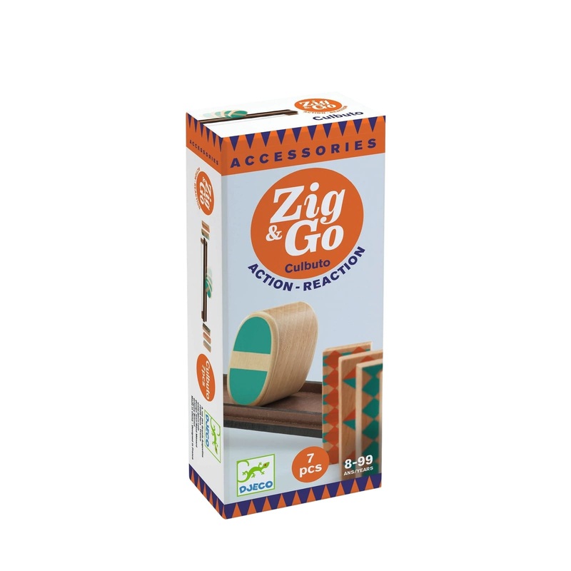 Zig and Go Construction Game – Tumbler 7 Pieces