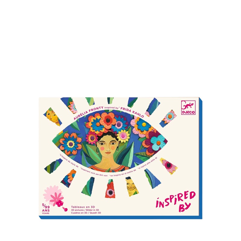 3D Paper Craft Set – Coyoacan