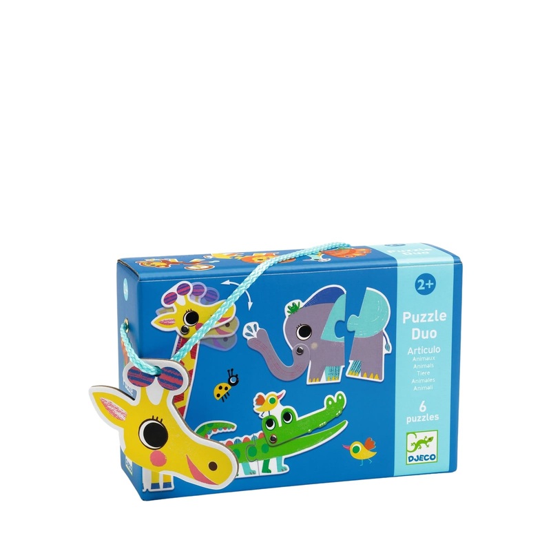 6 Duo Puzzles – Articulo Animals