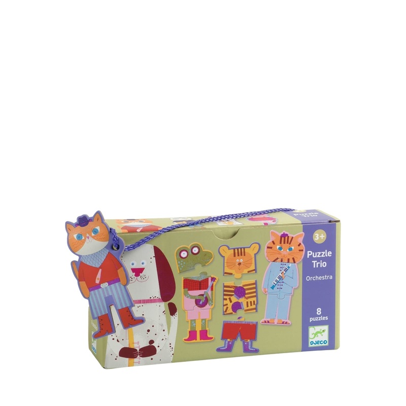 8 Trio Puzzles – Animal Orchestra