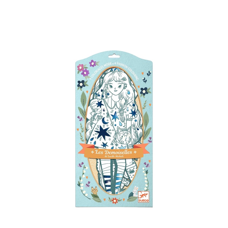 Colouring Fashion Craft Set – Angele and Friends
