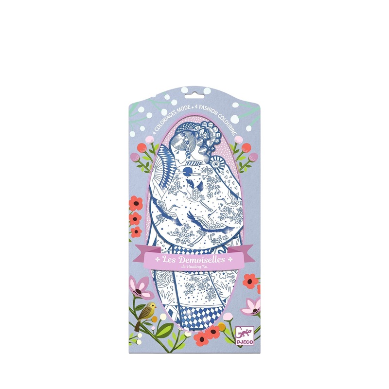 Colouring Fashion Craft Set – Laura and Friends