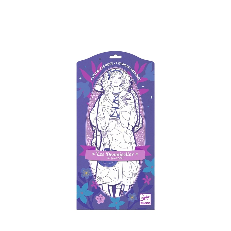 Colouring Fashion Craft Set – Zaho and Friends