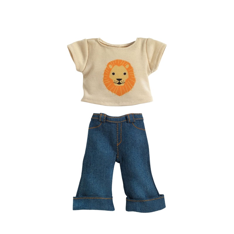 Doll Outfit Set 32cm – Jeans and Tee
