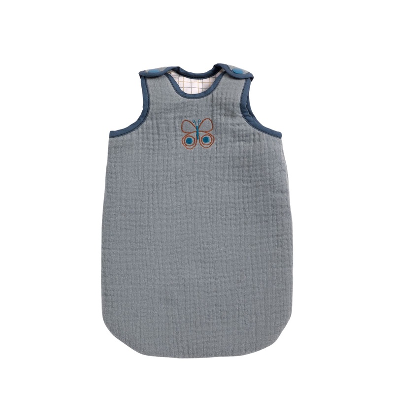 Doll Sleeping Bag – Butterfly Blue