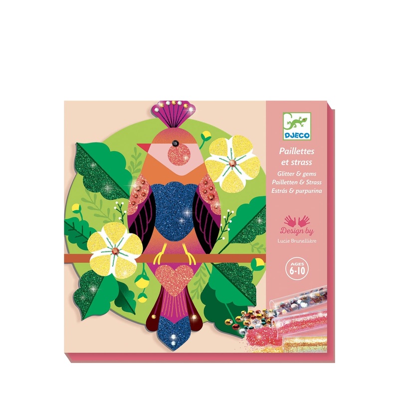 Glitter Craft Set – Paradise Birds