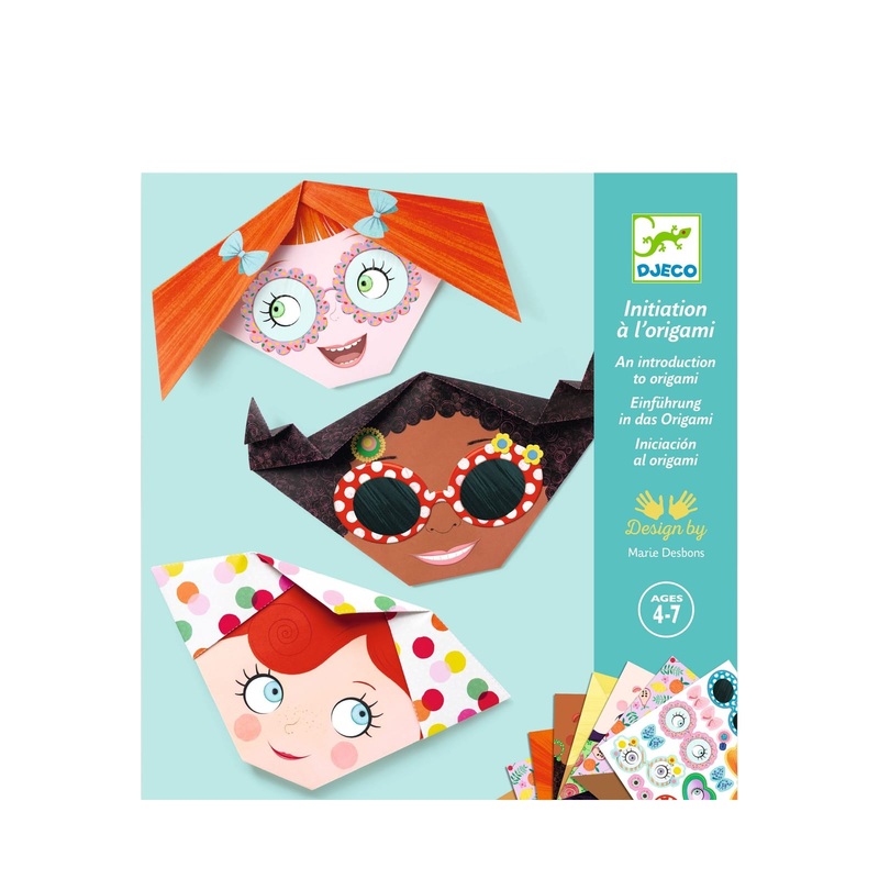 Origami Craft Set – Pretty Faces