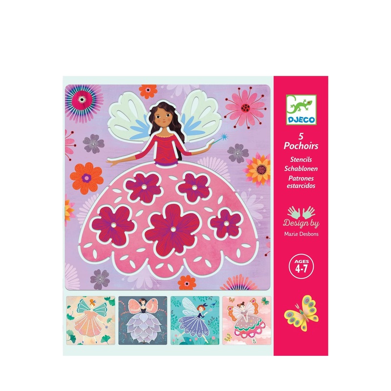 Stencil Craft Set – Fairies