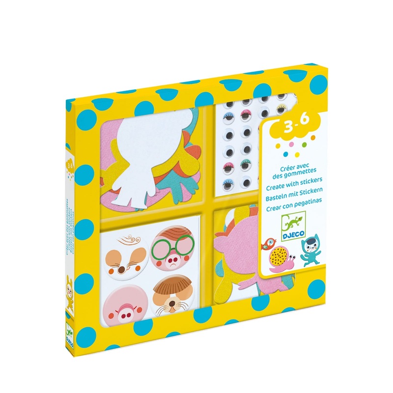Stickers Collage Craft Set – I Love Animals