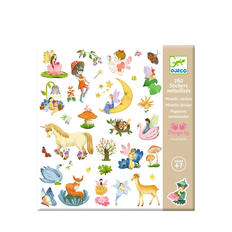 160 Stickers On Sheets – Fantasy