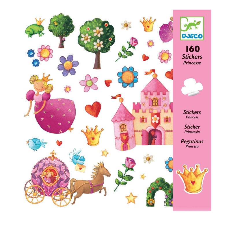 160 Stickers On Sheets – Princess Marguerite