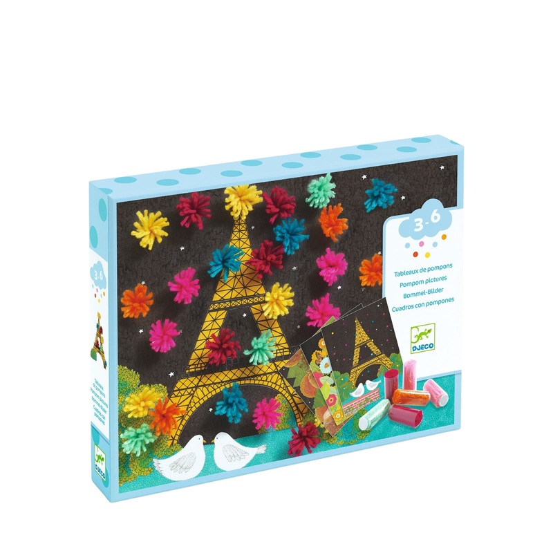 Collage Craft Set – Pompon Explosion