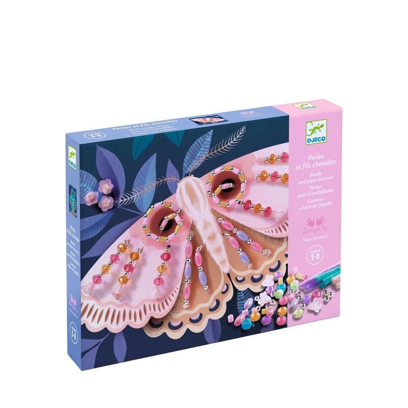 Pipe Cleaners and Beads Craft Set – Owl and Moth