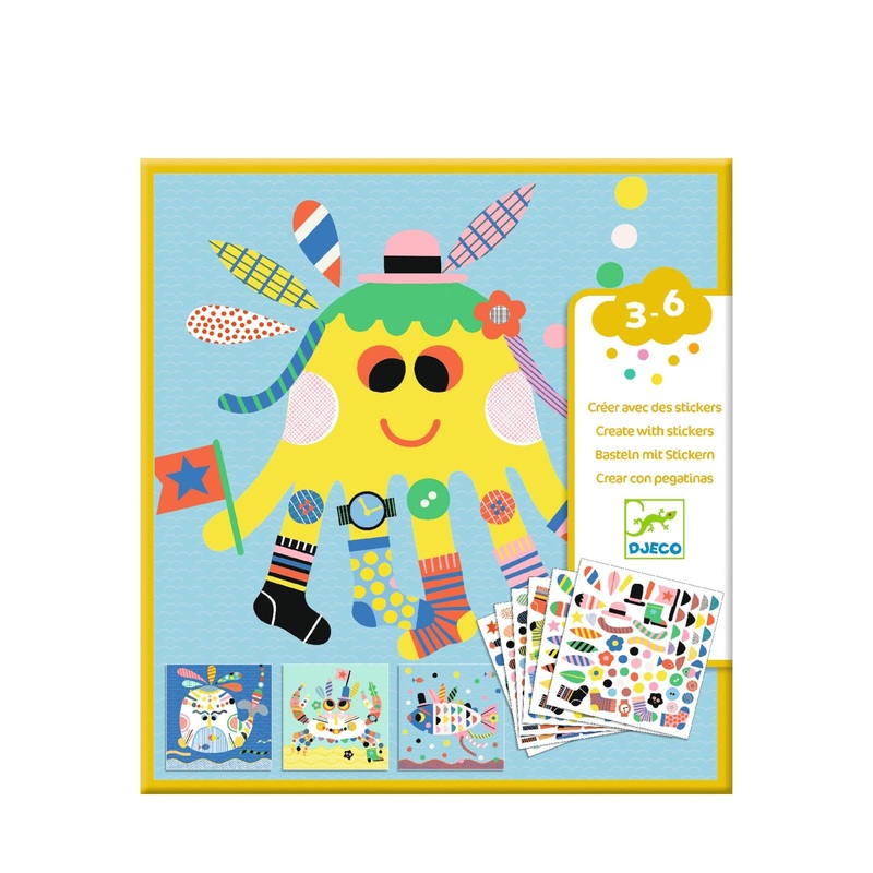 Stickers Craft Set – Sea Creatures