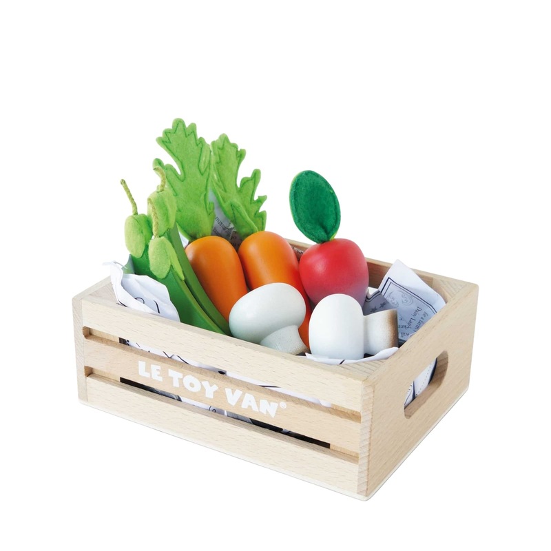 Wooden Crate – Vegetables 5 a Day