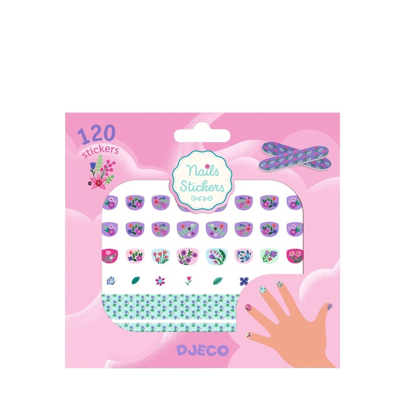 120 Nail Stickers – Small Flowers