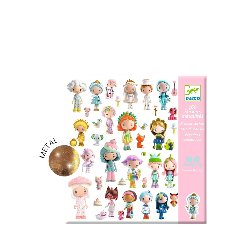 160 Stickers On Sheets – Tinyly World
