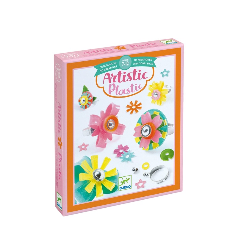 Artistic Plastic Craft Set – Ring Collection