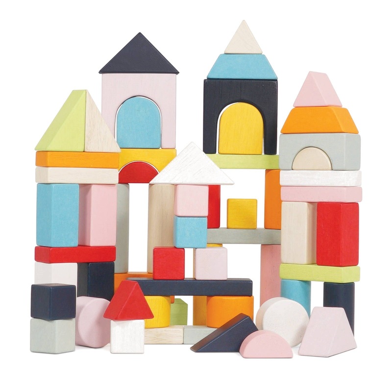 Building Blocks and Bag 60 pieces