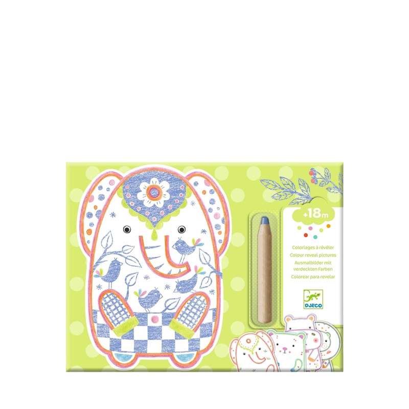 Colouring Craft Set – Wild Animals