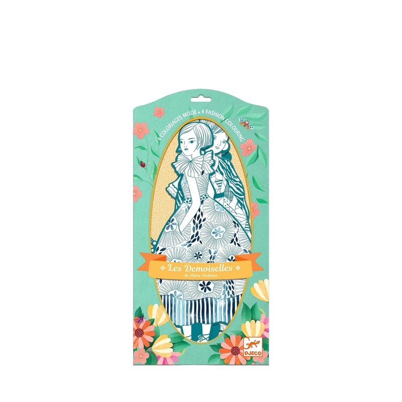 Colouring Fashion Craft Set – Rebecca and Friends