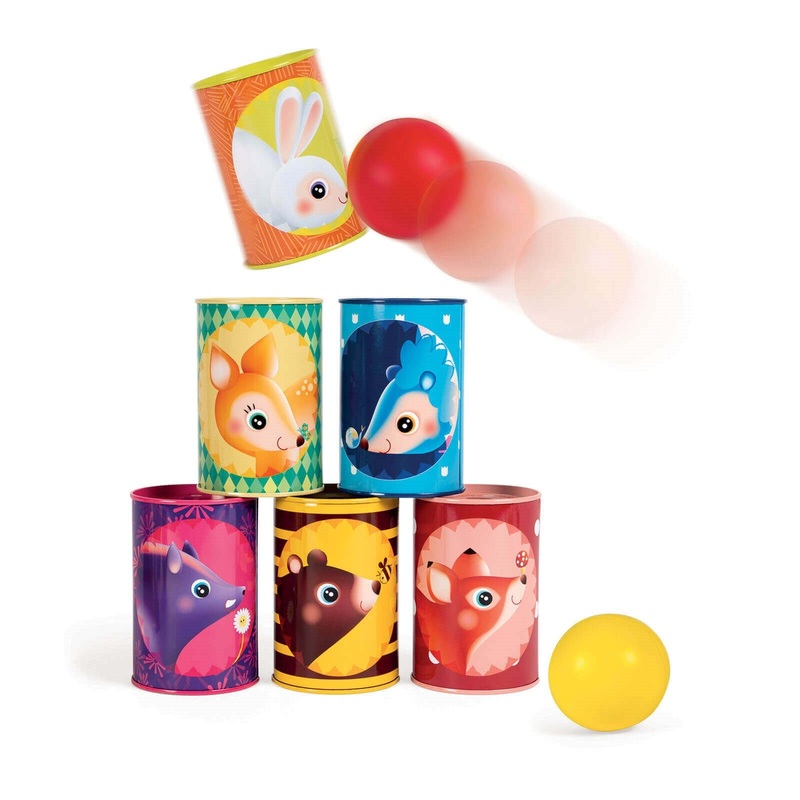 Forest Tumbling Cans