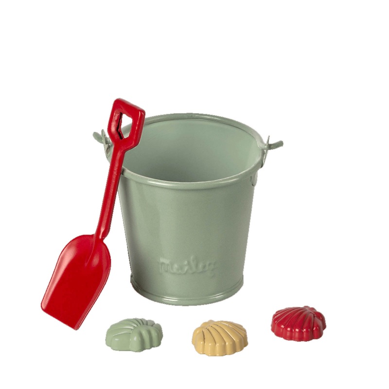 Beach Set Shovel Bucket and Shells