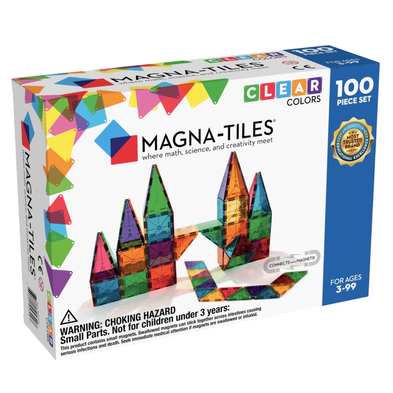 Clear Colours 100 Piece Set