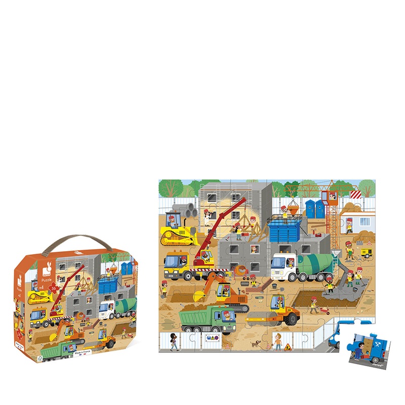 Puzzle Construction Site – 36 Pieces