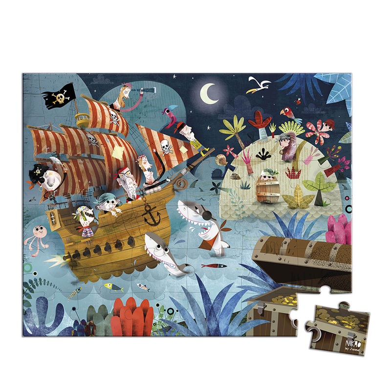 Puzzle Treasure Hunt – 36 Pieces