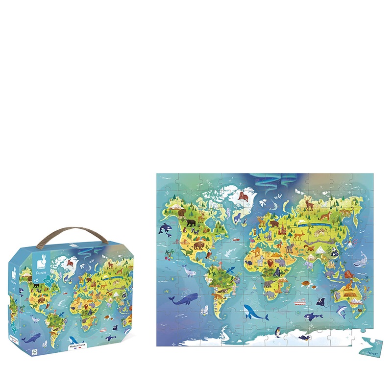 World Puzzle – 100 Pieces