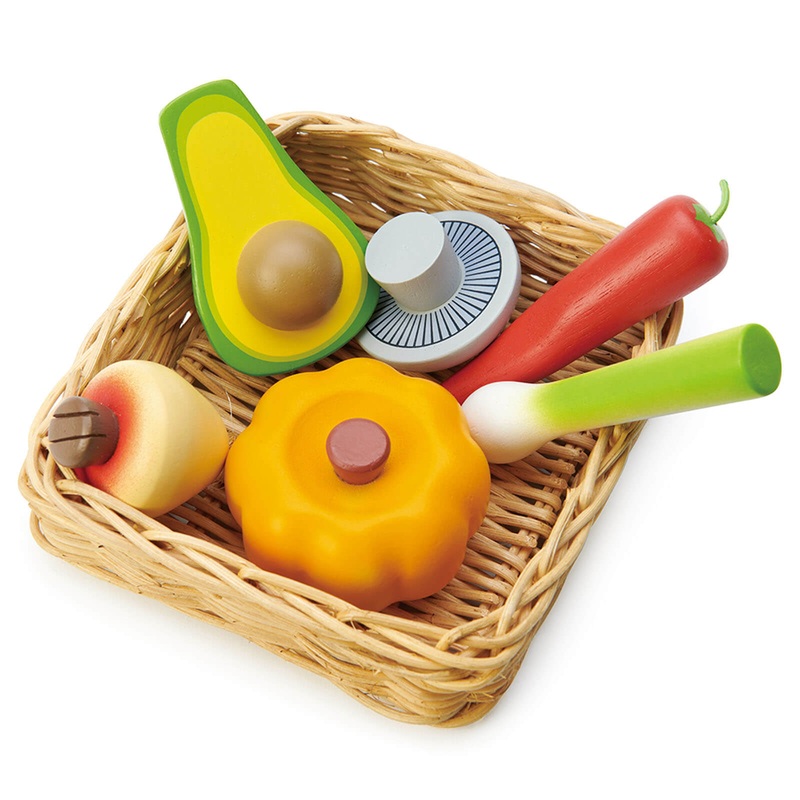 Vegetables and Basket Set