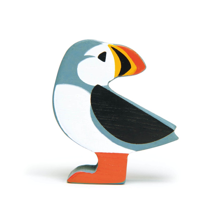 Wooden Puffin