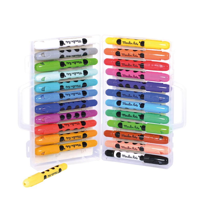 24 Wax Crayons