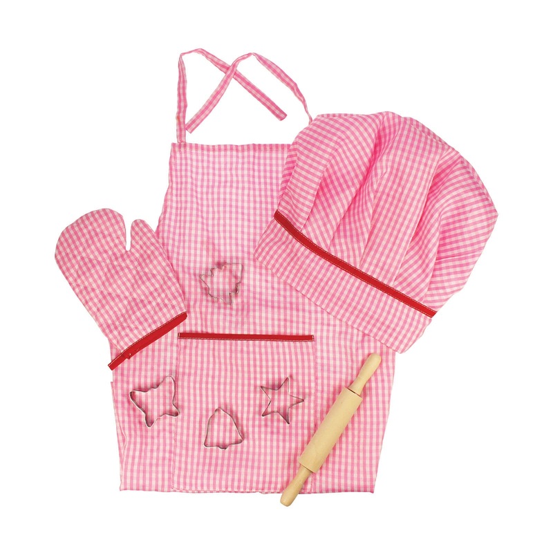 Chef s Dress Up Set – Pink